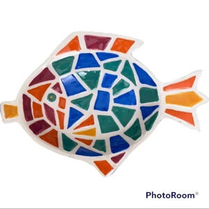 Clay Art 1997 Aegean Mosaic Fish Vintage